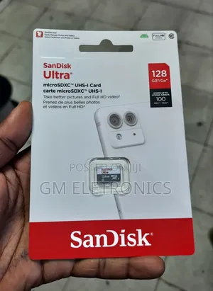 New 128gb Microsd Ultra Card A1, C10 - 100 Mb/S