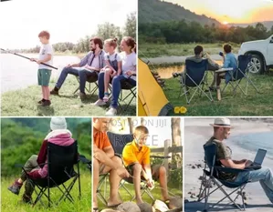 Foldable Canvas Camping Chair