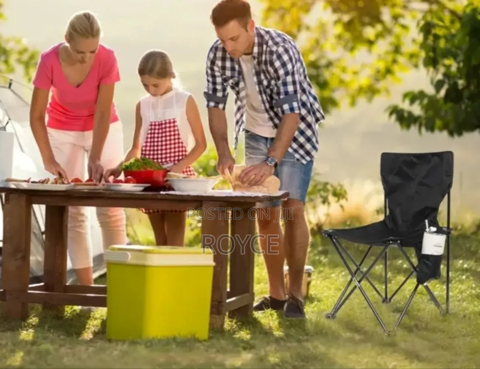Foldable Canvas Camping Chair