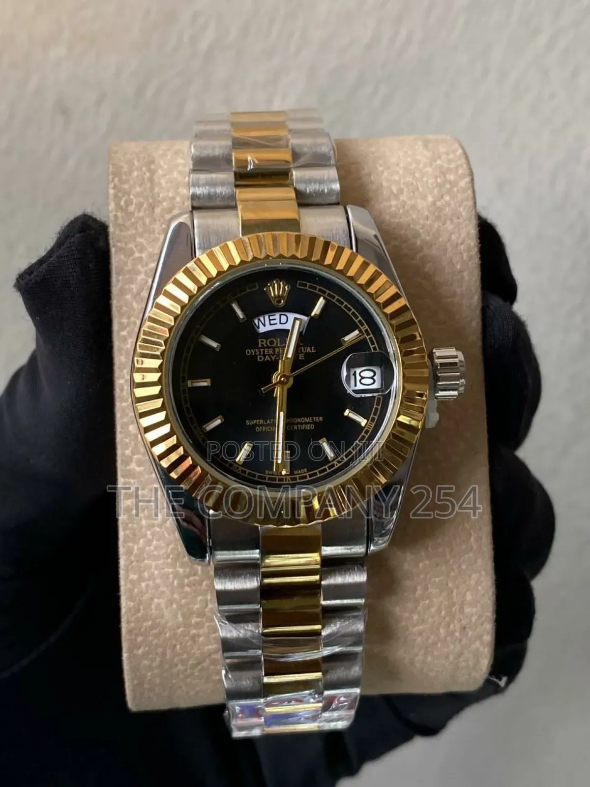 Quality Original Silver and Gold Rolex Unisex Watches