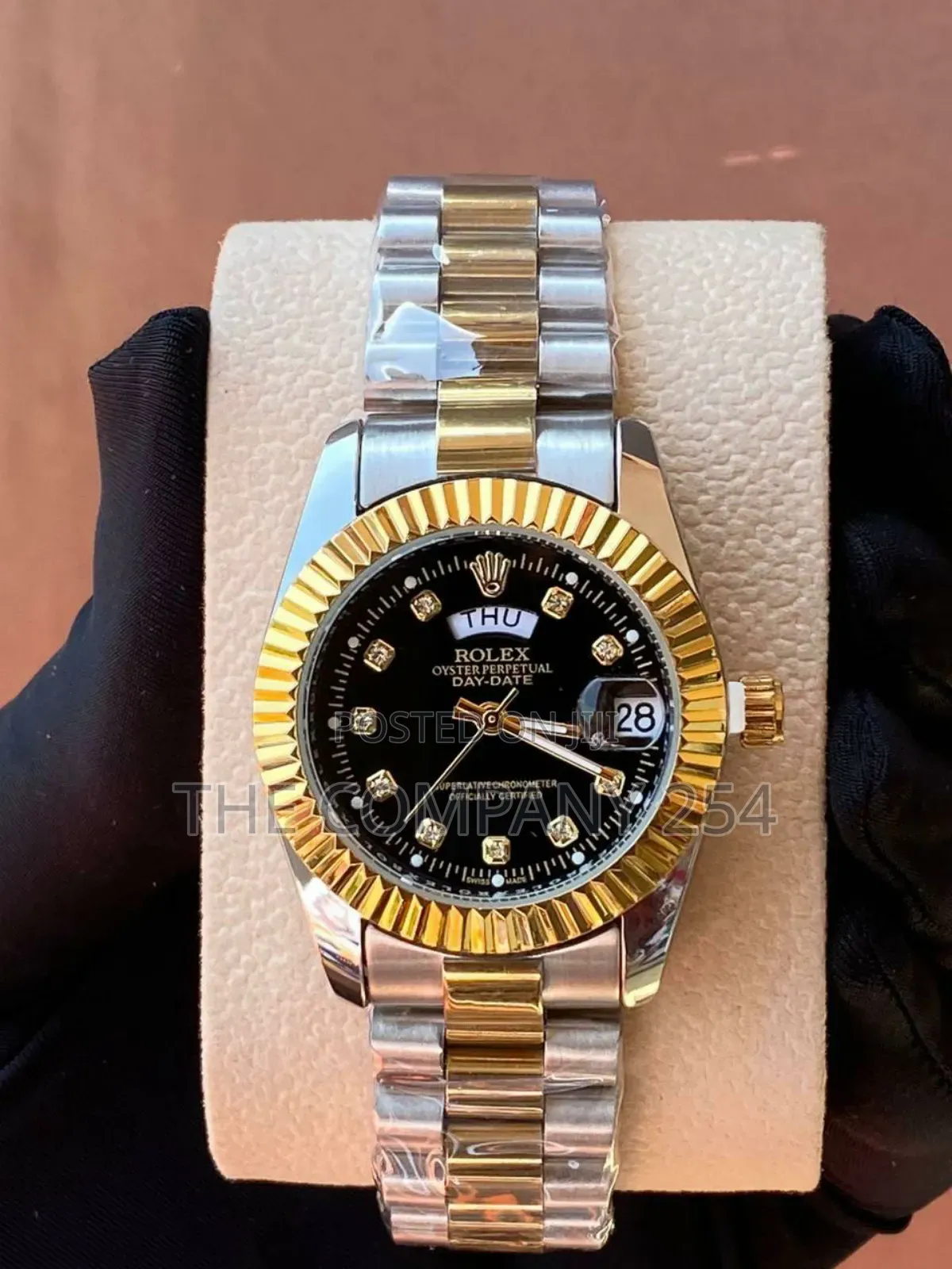 Quality Original Silver and Gold Rolex Unisex Watches