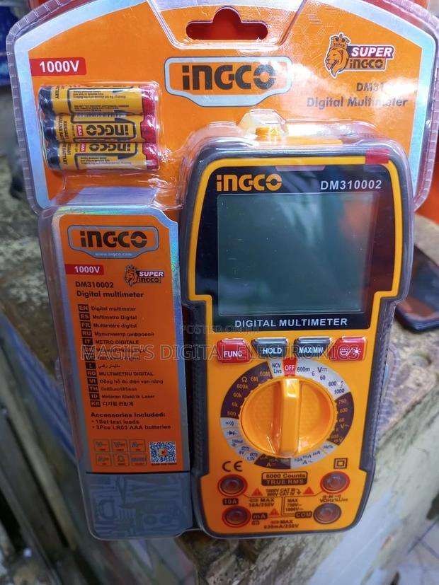Highly Available 1000v Ingco Digital Multimeter - main view