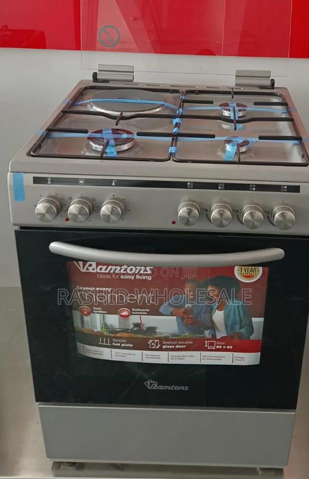 Ramtons Cooker 60*60 3+1.,