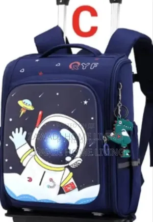Rolling Trolley Kids School Bag*
