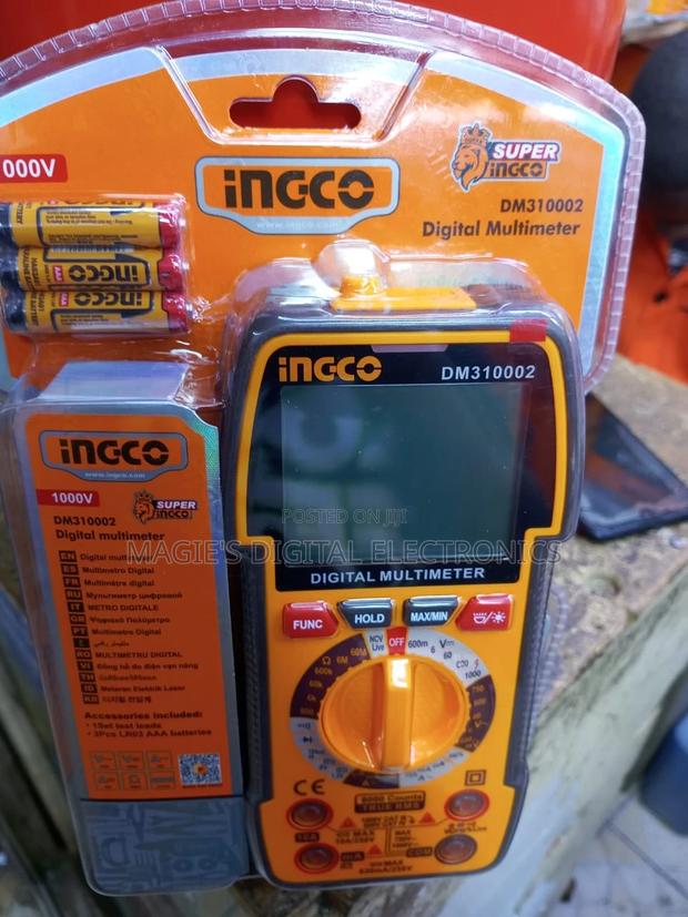 Highly Recommend 1000v Ingco Digital Multimeter