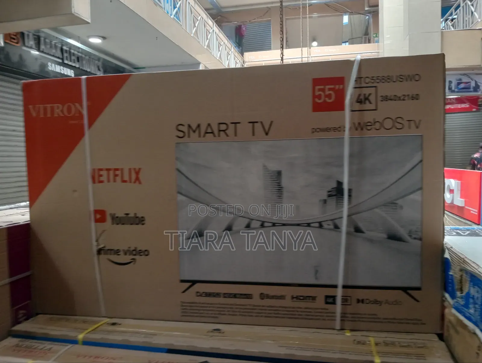 Vitron 55 Inch Smart Webos Uhd Frameless Tv