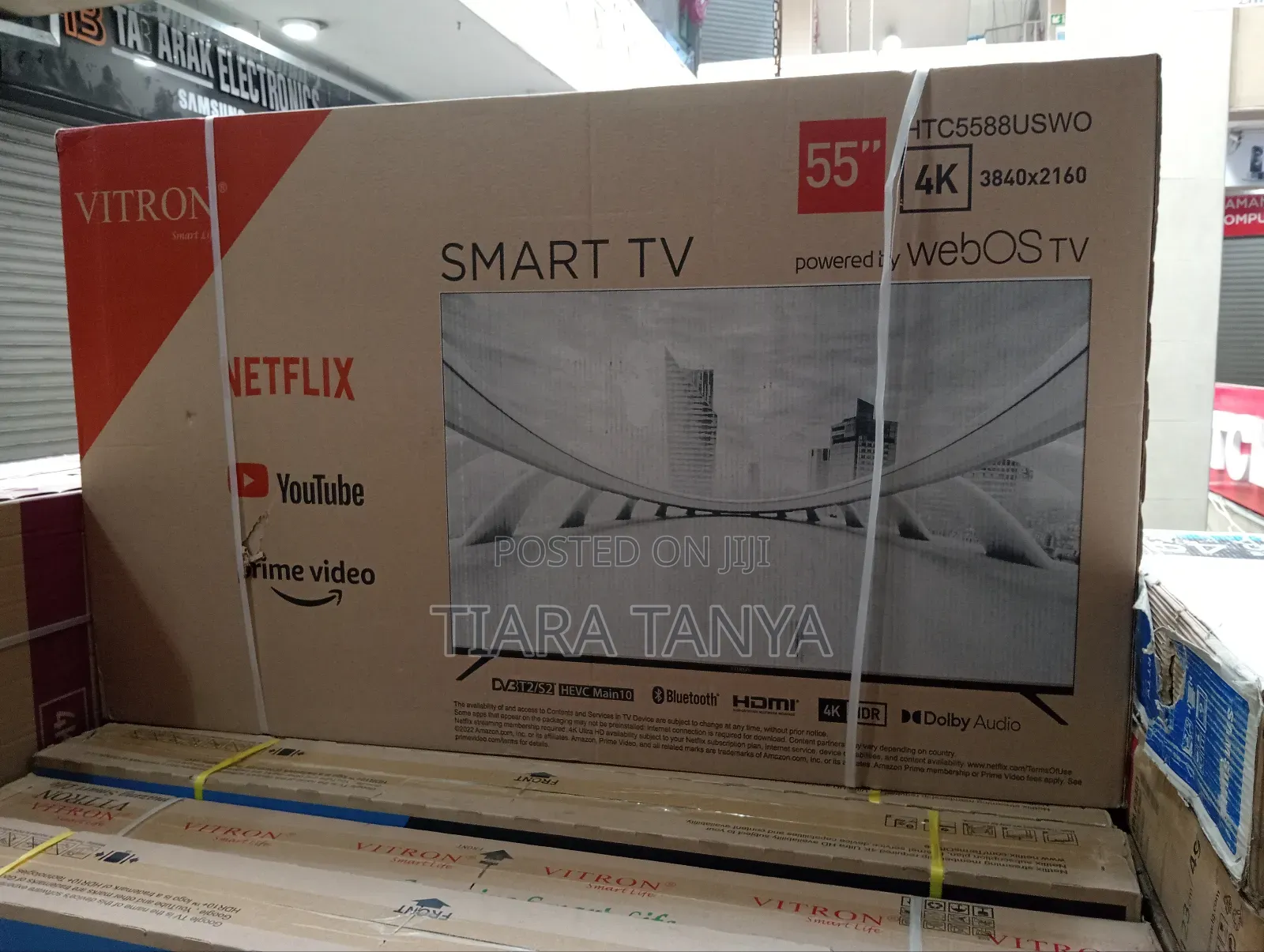 Vitron 55 Inch Smart Webos Uhd Frameless Tv