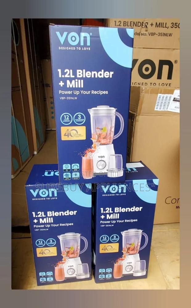 2 in 1 Von Blender 