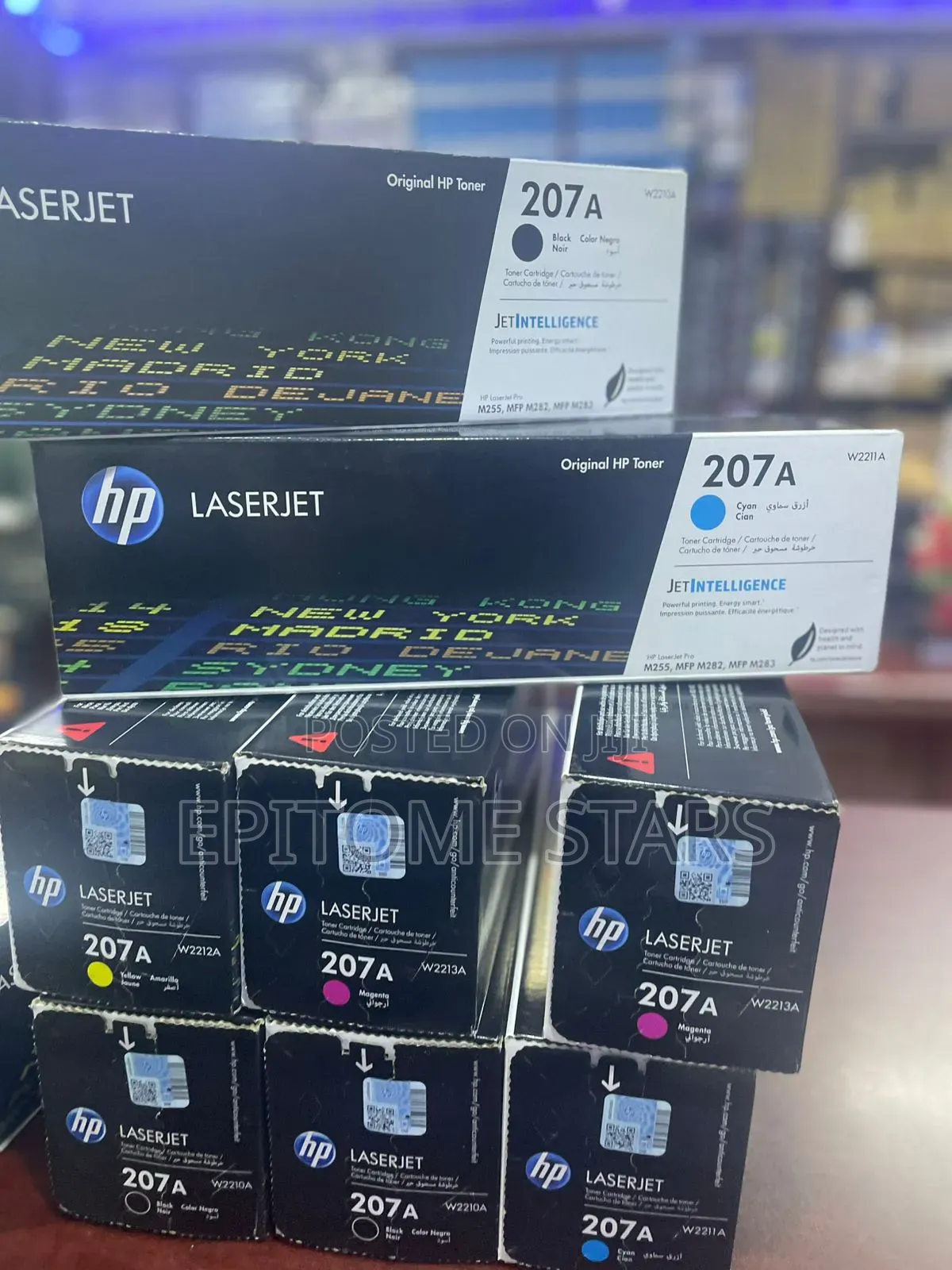 Hp Color Laserjet Pro M255nw Toner Hp207a Yield Above 1,350