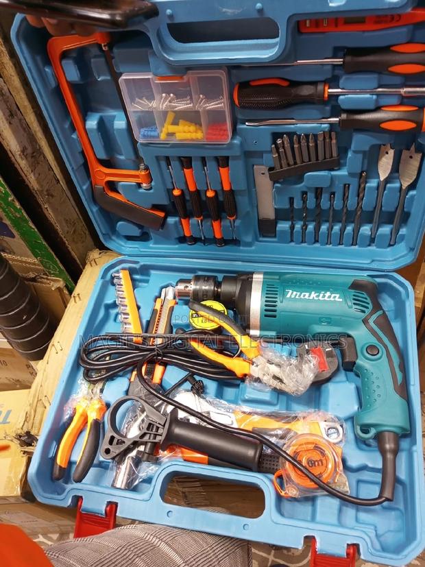 Highly Available Makita Corded Drill Set - main view