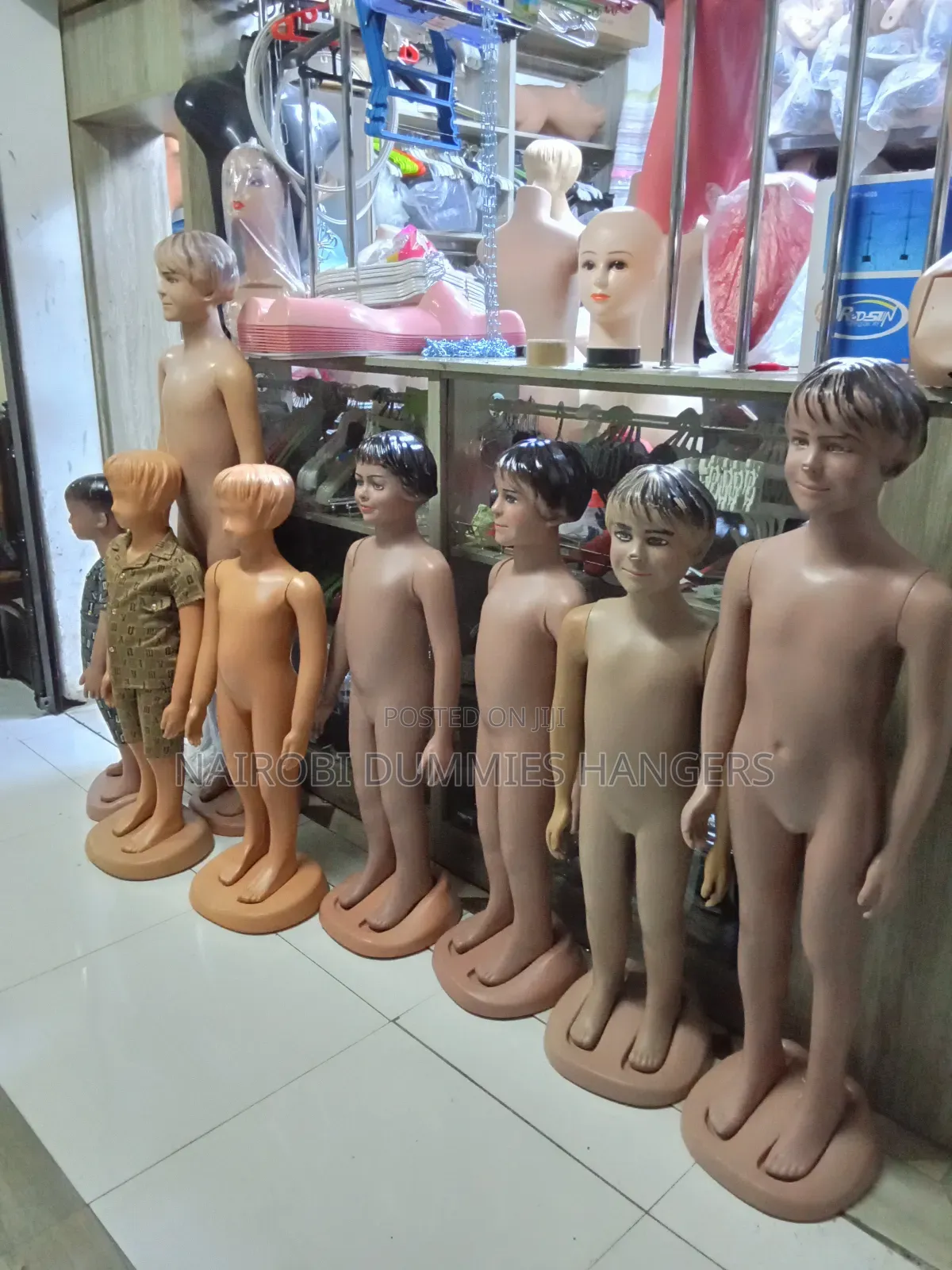 Children Fashion Clothing Dummies