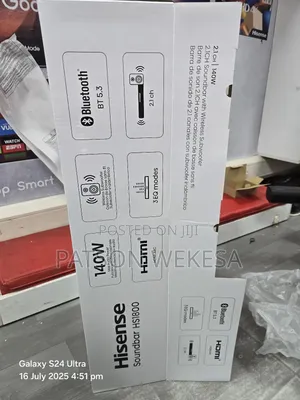 Hisense Hs1800 140w Soundbar | 2.1 Channel Soundbar