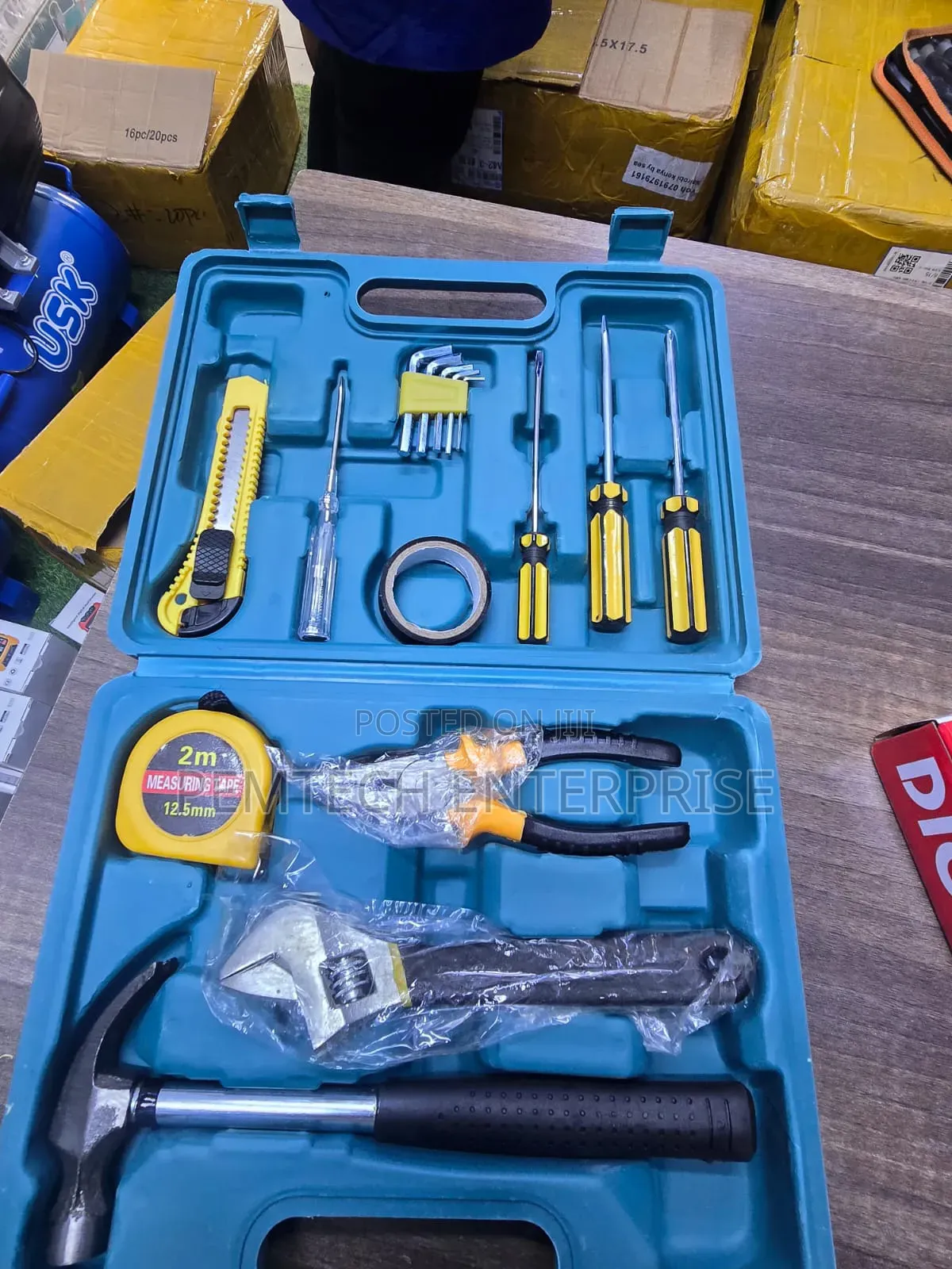 16-Piece Screwdriver Tool Kit.