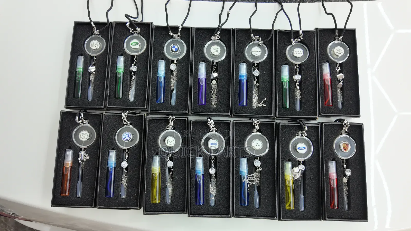 T066 Aromatherapy Liquid Air Freshner With Car Logos