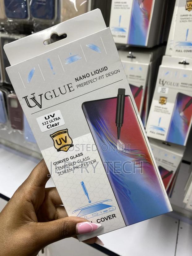 Akcoo Screen Protector for Galaxy Note 20 Ultra,Uv Glass - thumbnail 3