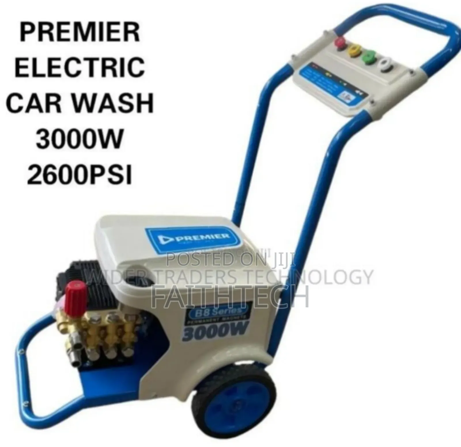 Premier Electric Car Wash 3000w 2600psi