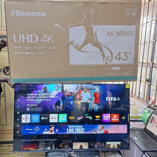 Hisense 43 Inches Tv A6 - main view