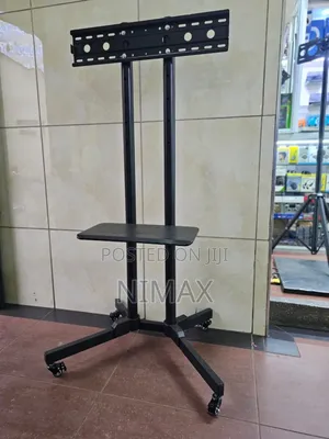 Mobile Tv Stand With Roller 32 -80 Inches