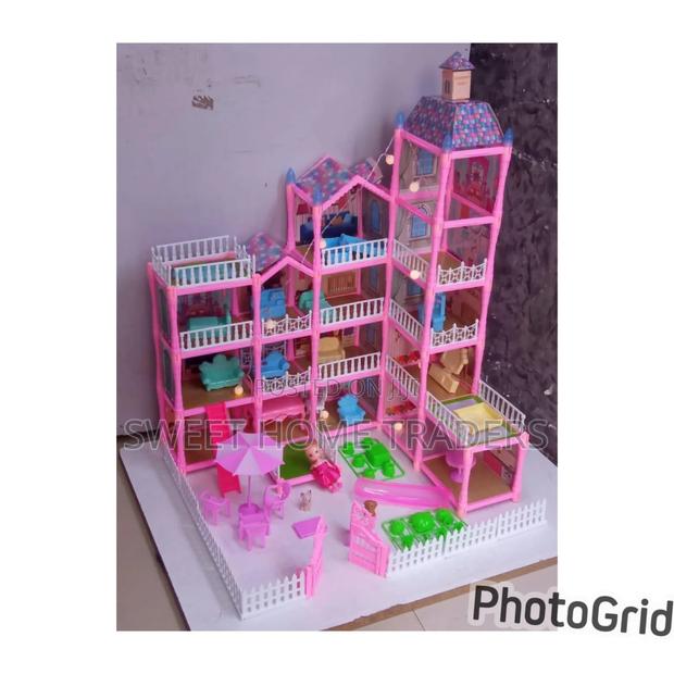 379 Pieces Doll House Pink