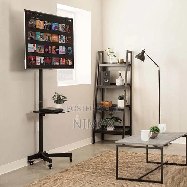 Mobile Tv Stand Rolling Tv for 32-85 Inch,Height Adjustable - thumbnail 3