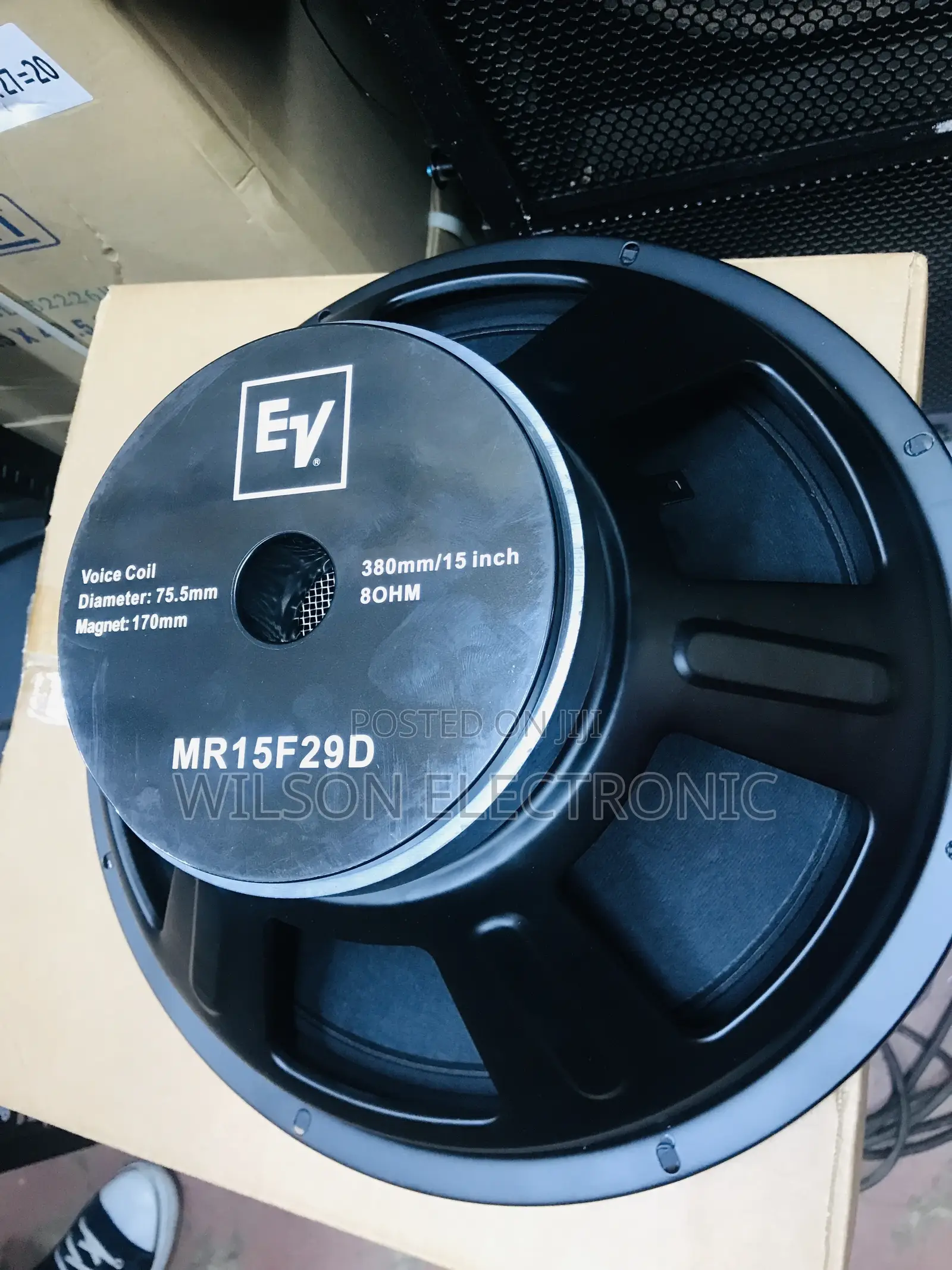 Ev Speaker 15” Inches.