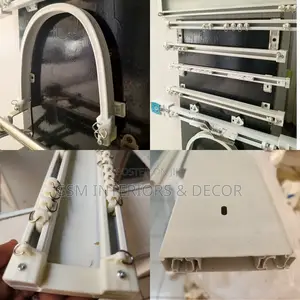 Aaluminium Rails and Curtain Rails With Plastic Runners
