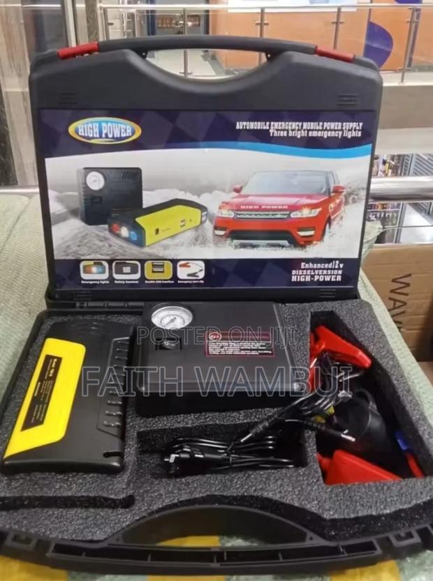 Car Jumpstarter With a Tyre Inflator/ Car Jumpstart Kit - main view