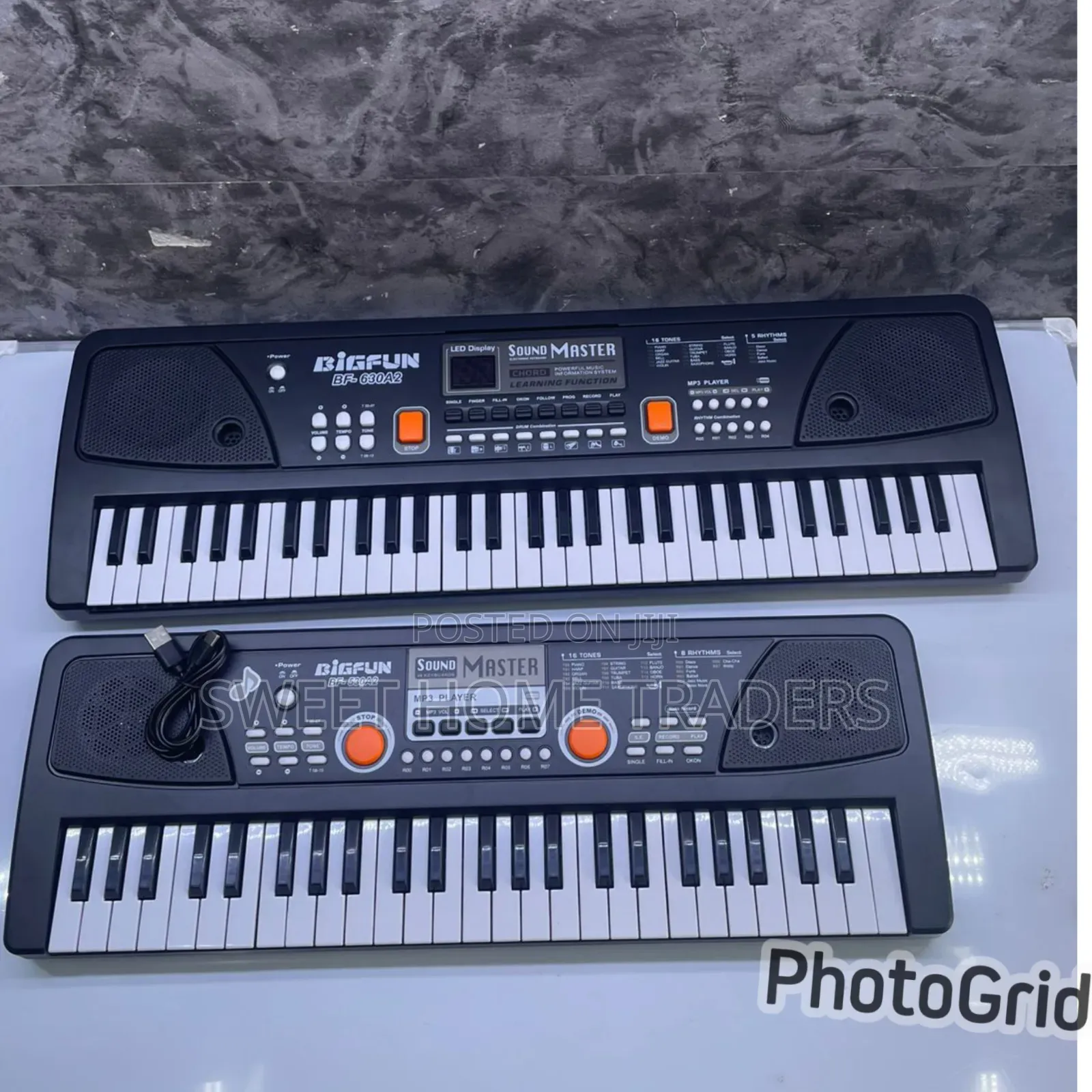 61 Keys Electric Piano With 16 Tones