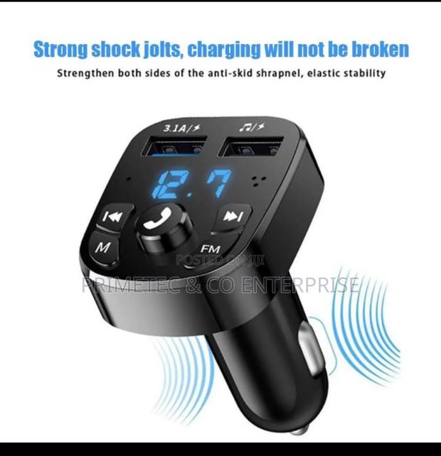 Car Charger With Fm Transmitter,Mp3 Player
