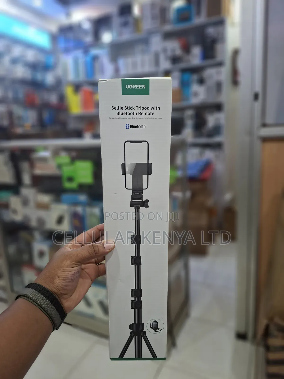 Ugreen Selfie Stick Tripod With Bluetooth Remote Control