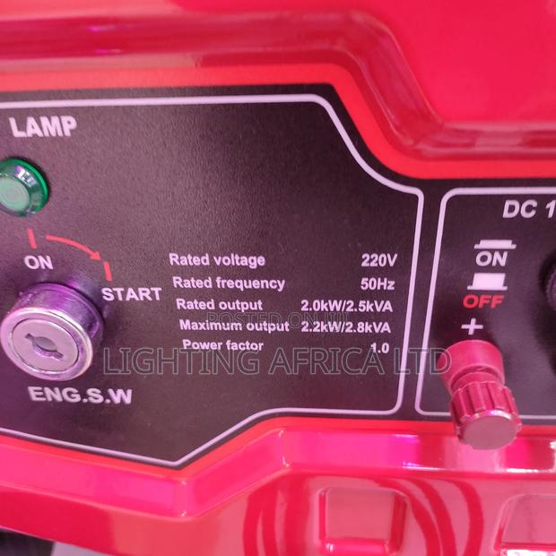 2.8kva Pioneer Keystart Petrol Generator - thumbnail 2