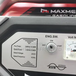 3.8kva Maxmech Petrol Engine Keystart Generator