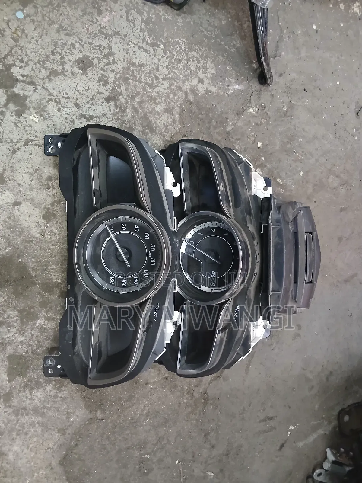 Ex Japan Mazda Demio 2017/2018 Model Speed Clock