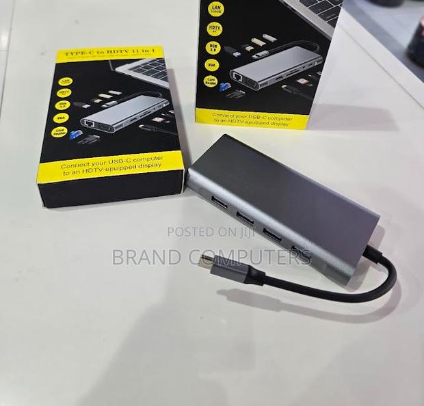 Type C 11 in 1 Docking Station Usb C to Hdmi Multiport