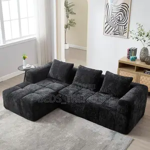 Black 6 Seater Bubble L Seat