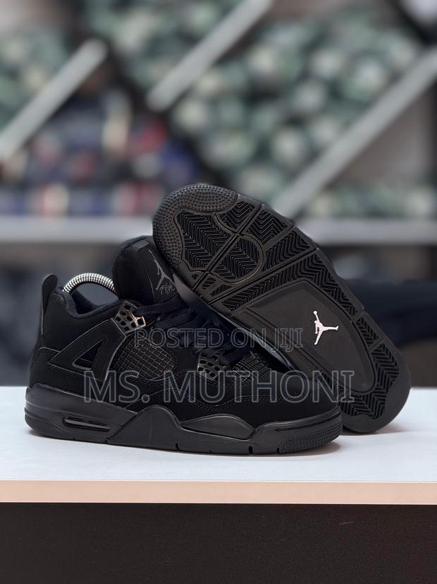 Air J4 Retros All Black Now Available Sizes 38-45