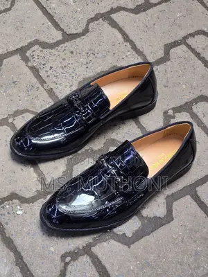 Quality Black Men Moccasins Loafers Sizes: 40 -45