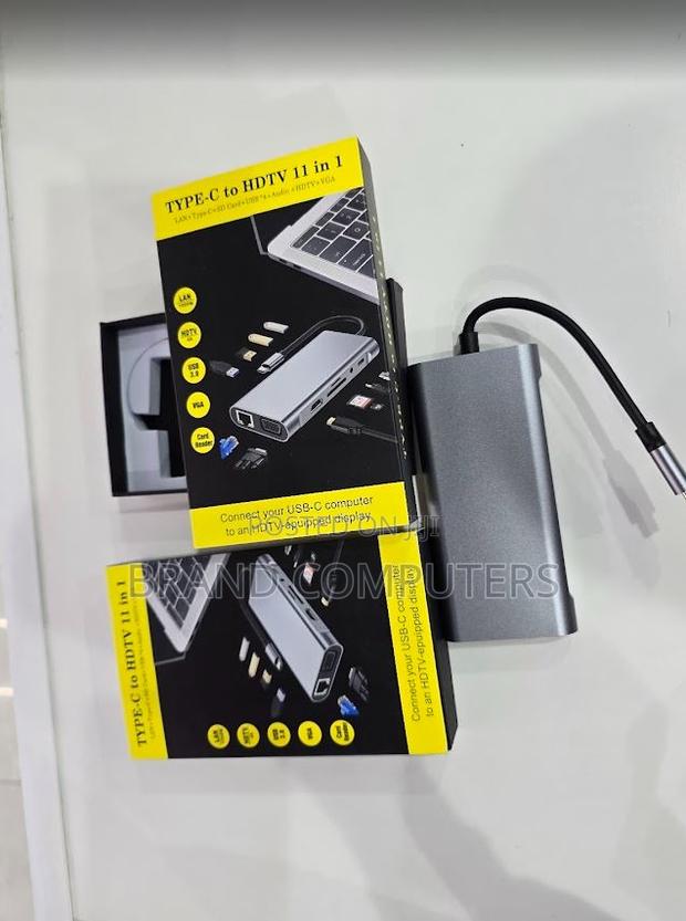 Usb C Hub, Usb C Adapter 11 in 1 Dongle With Hdmi, Type-C