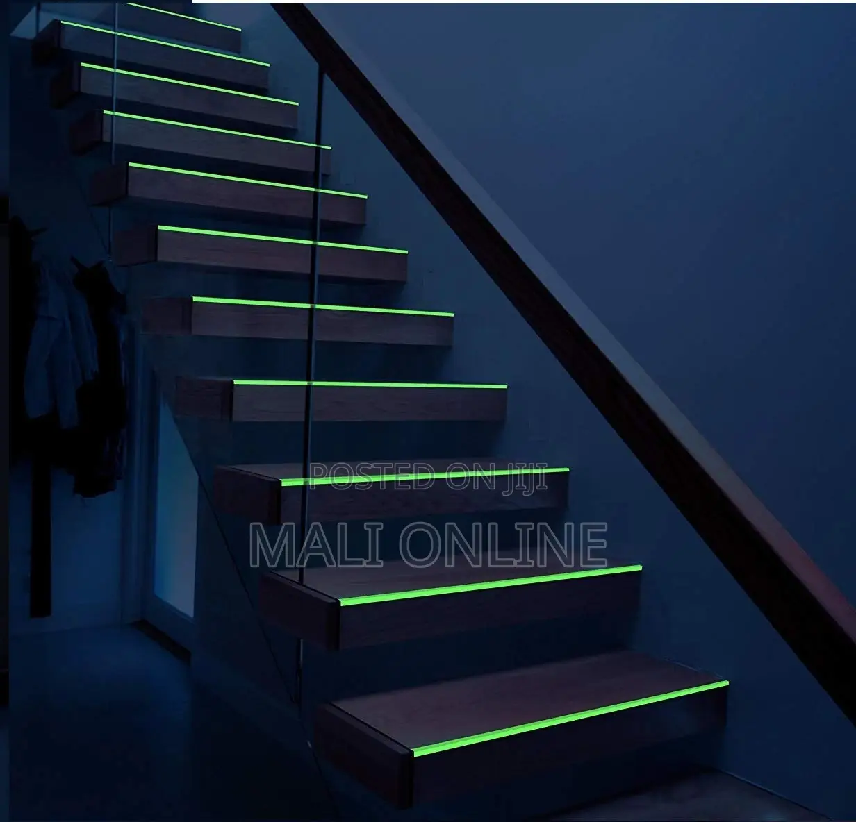 Glow In The Dark Fluorescent Luminous Tape 10mm X 3m