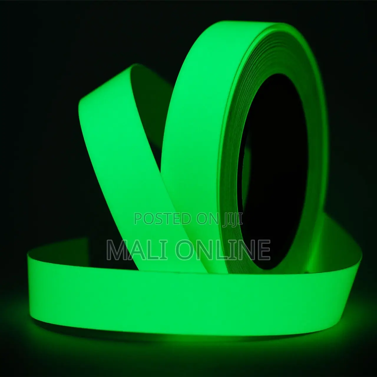 Glow In The Dark Fluorescent Luminous Tape 10mm X 3m