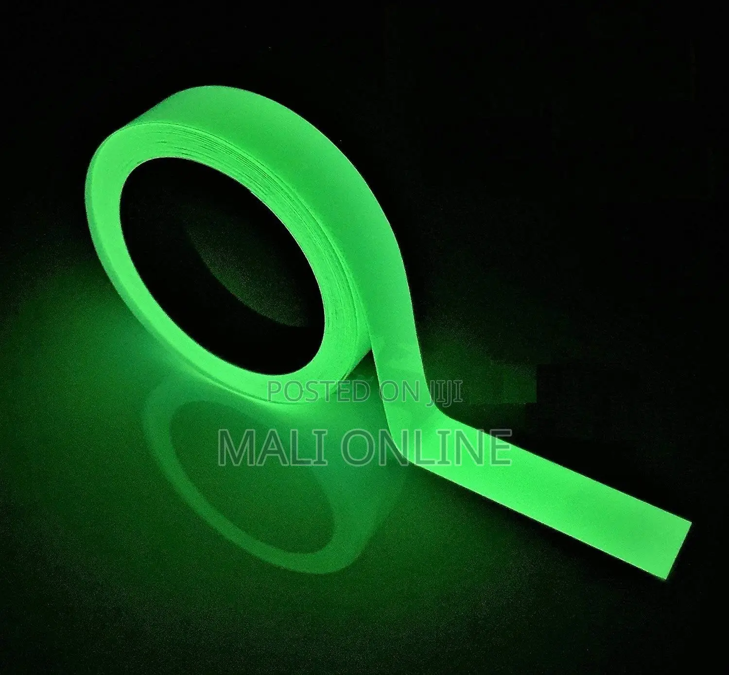 Glow In The Dark Fluorescent Luminous Tape 10mm X 3m