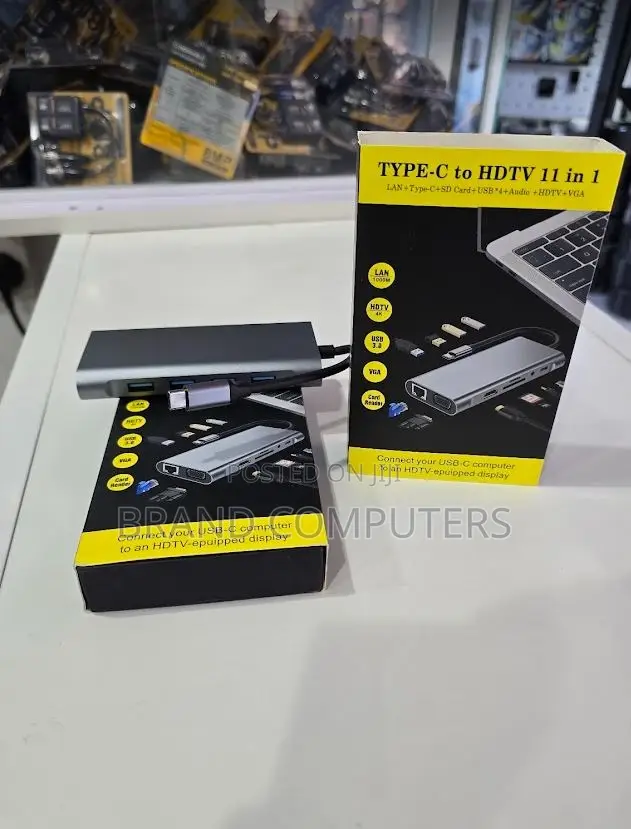 11 in 1 Type-C Hub Adapter Usb C Laptop Docking Station Type