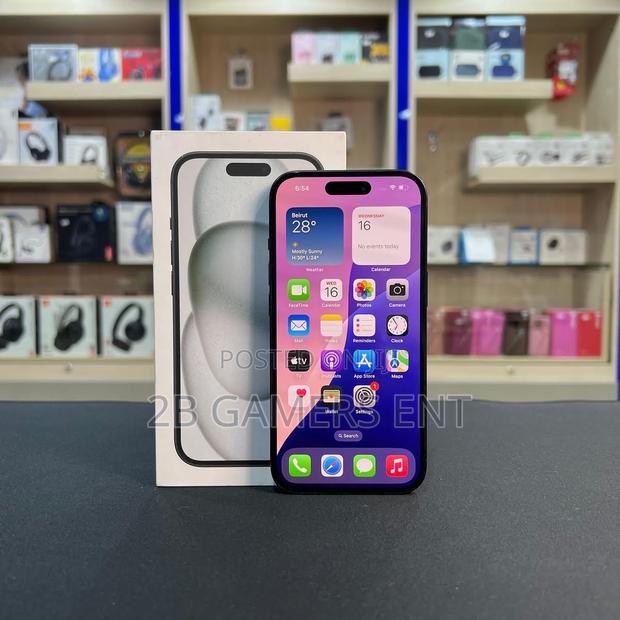 Apple iPhone 15 128 GB Black - thumbnail 2