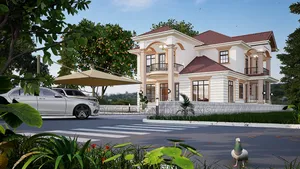 Classic 4 Bedroom Mansion House Plan
