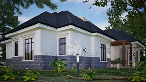 Affordable Four 4 Bedroom Bungalow House Plan Design