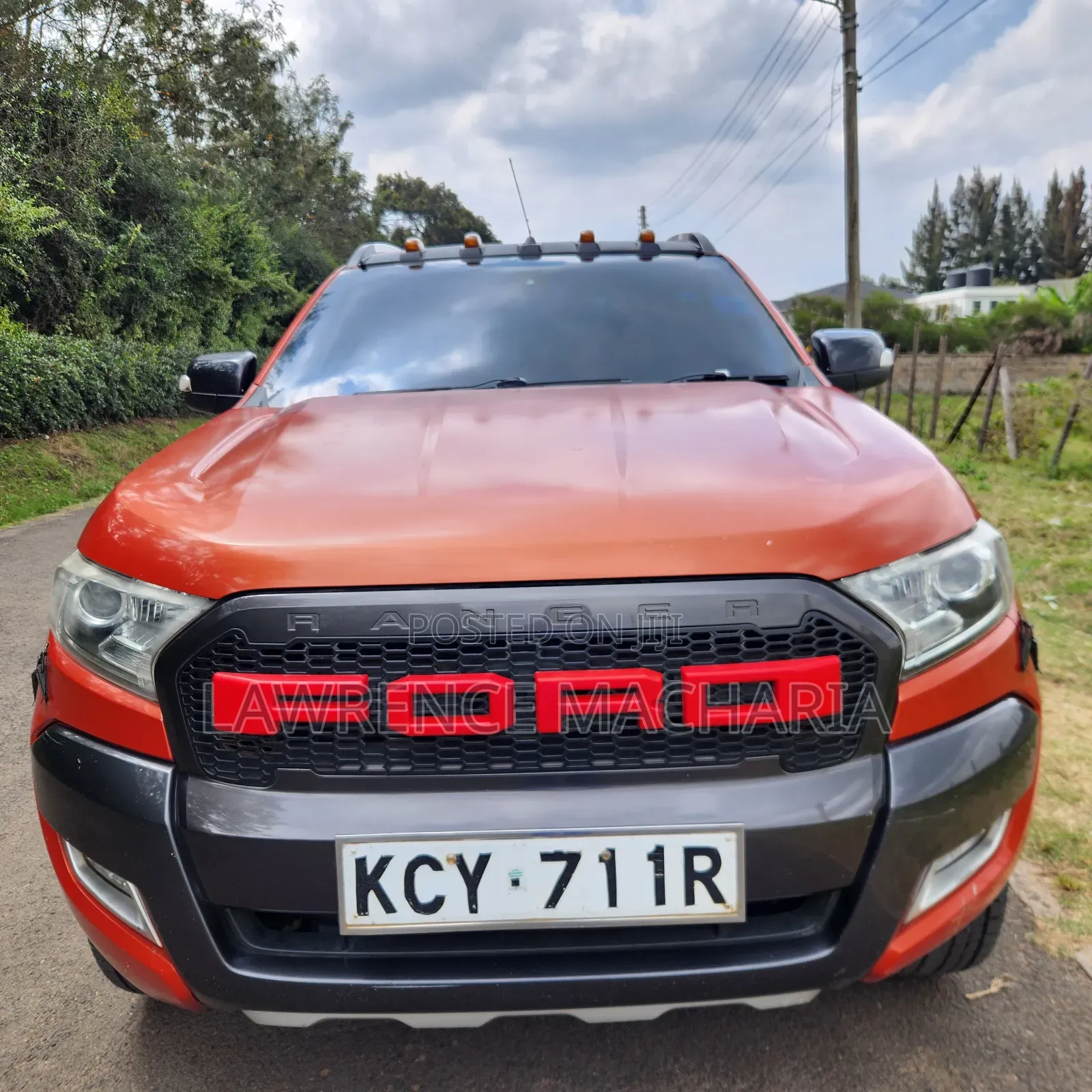 Ford Ranger Wildtrak 2014 Orange