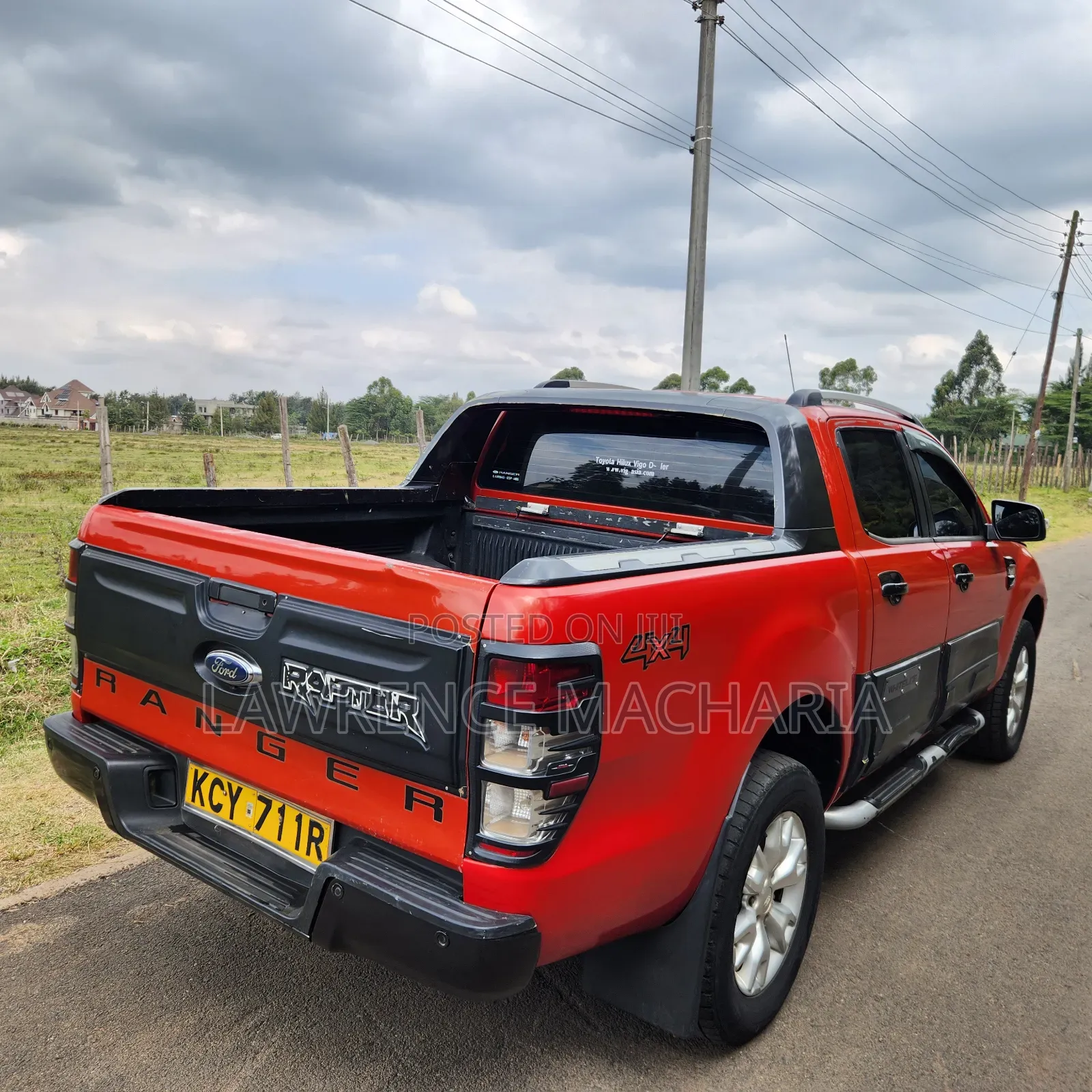 Ford Ranger Wildtrak 2014 Orange