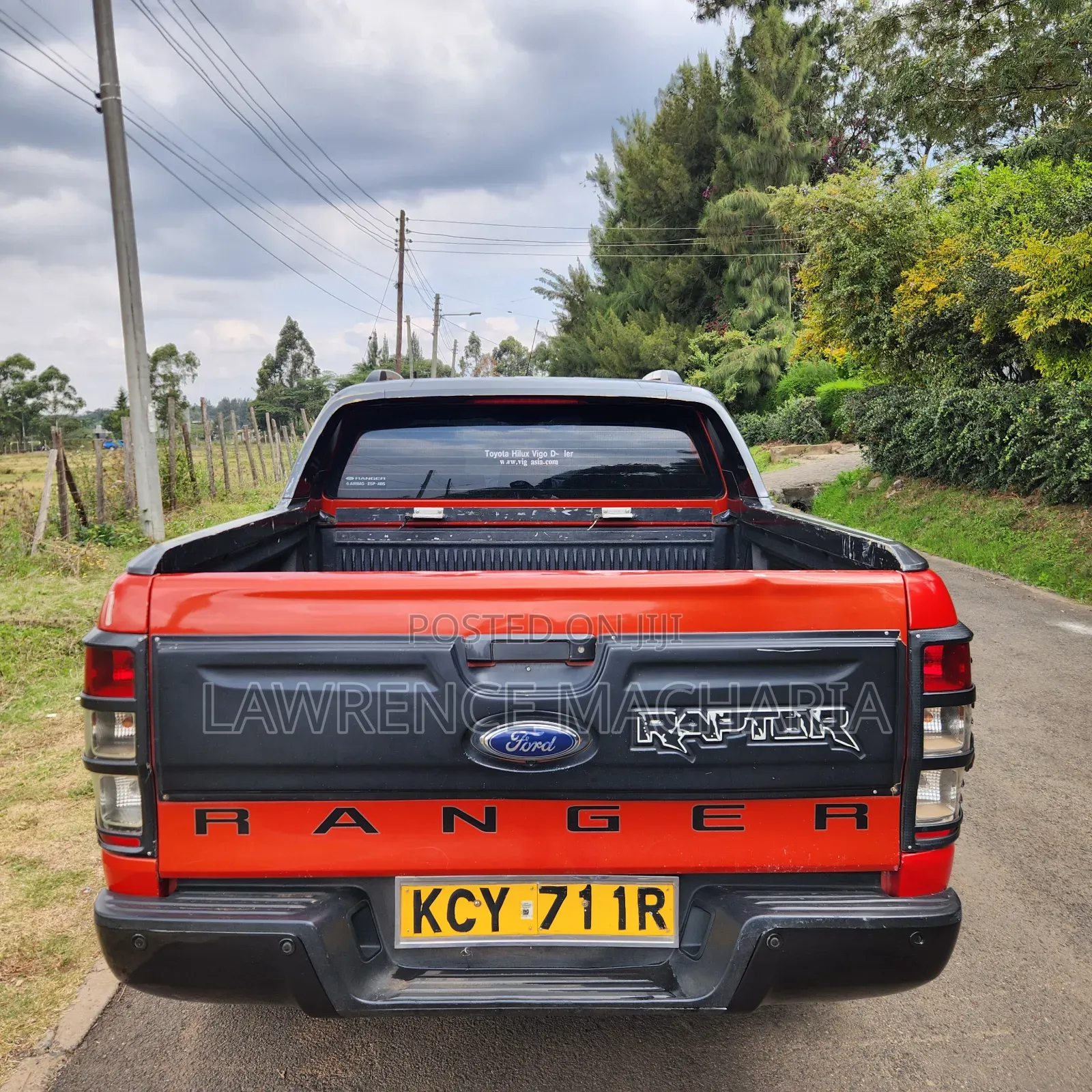Ford Ranger Wildtrak 2014 Orange