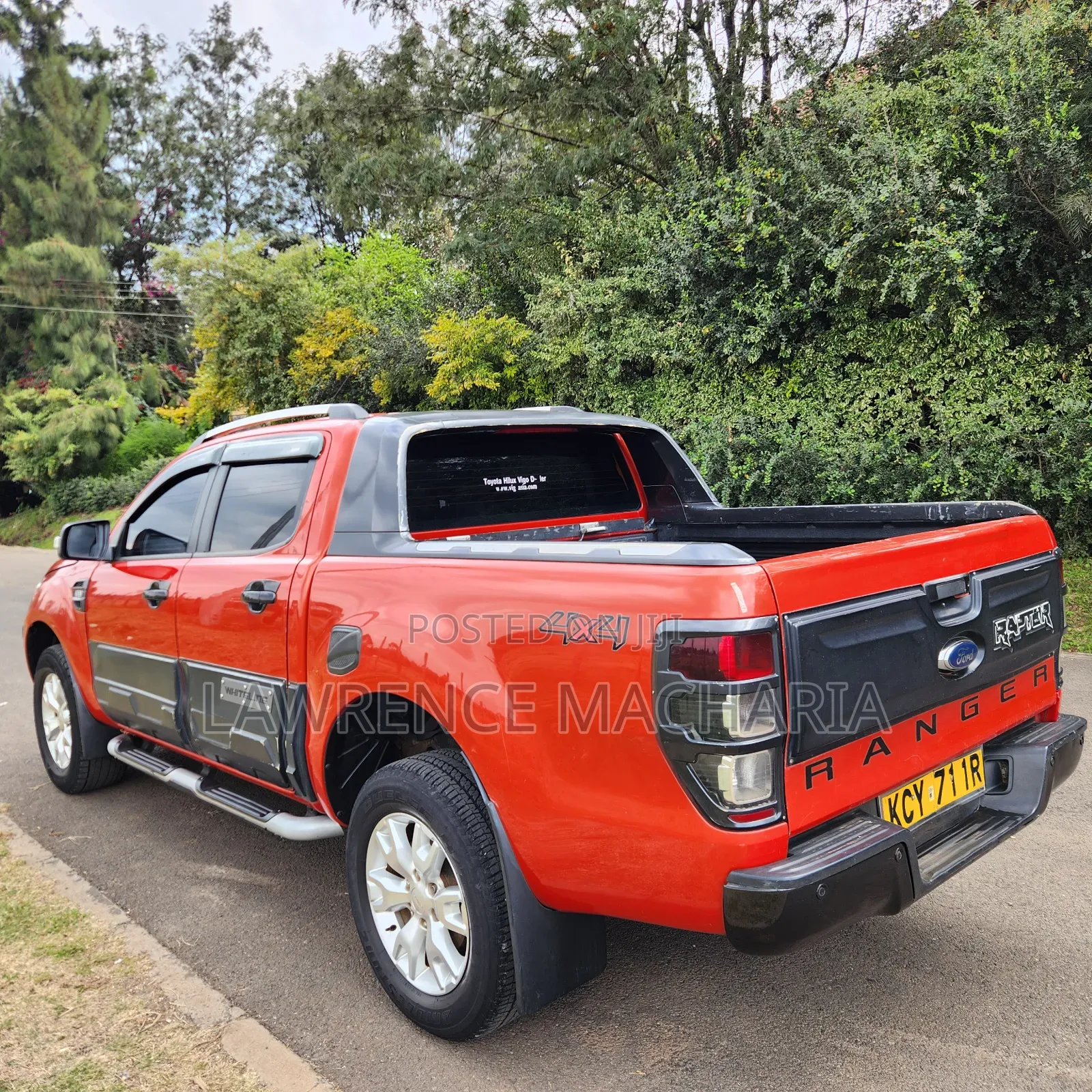 Ford Ranger Wildtrak 2014 Orange