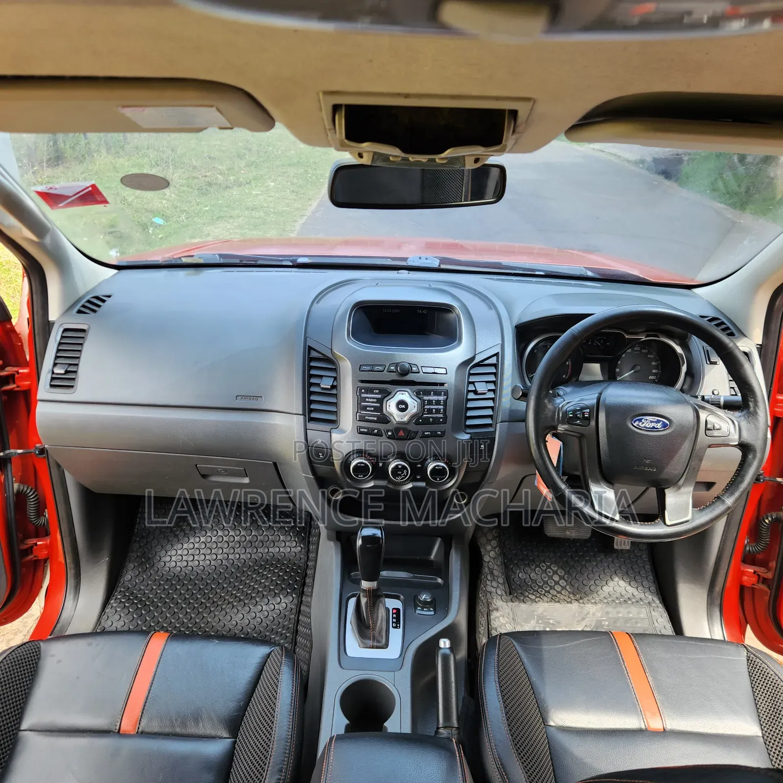 Ford Ranger Wildtrak 2014 Orange